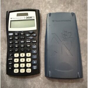 Texas Instruments TI-30X IIS Scientific Calculator, Battery/Solar, Cover